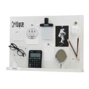 바나코 책상 철제 자석 메모보드 가림막 파티션 Cream BNS