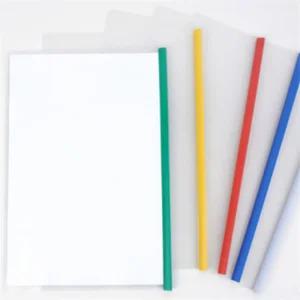 AJAJA 컬러쫄대파일A4 클리어파일