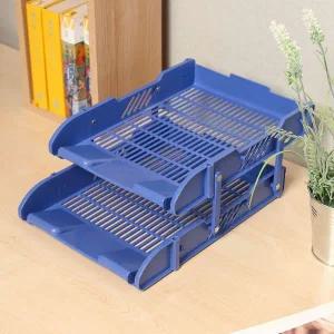 [셀러에이드]영오피스 2단 서류받침대 접이식 문서 정리 트레이