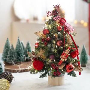 아트박스/플라워트리 크리스마스 미니트리 워머 병정 레드볼 45cm 장식