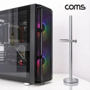 1단 그래픽카드 가이드 VGA GPU 수직 거치대 IH445 조절 Silver