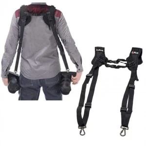 조끼 카메라 촬영 DSLR 슬링 사진 더블 스트랩