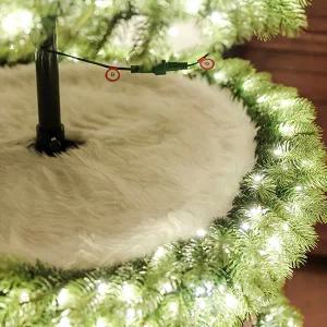 [윈터스케치]크리스마스 티니월드트리 선반 화이트 트리스커트 4세트