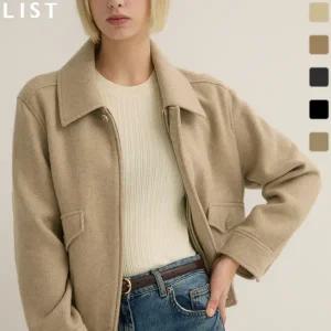 [리스트](대구신세계) 울 블렌드 블루종 자켓