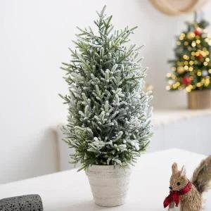 [아트박스]/플라워트리 크리스마스 스노우 미니트리 화분 스푸스트리 60cm