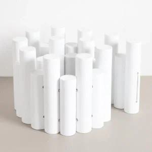 아트박스/플라워트리 크리스마스트리 하단 커버 화이트 원형울타리 20x94cm