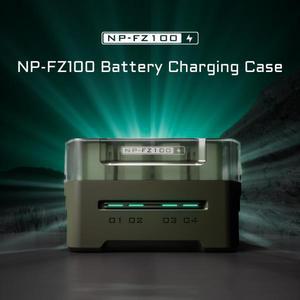 소니 호환호환 NP-FZ100/NP-FW50용 TILTA 배터리 휴대용 충전 스테이션, LUMIX DMW-BLK22, EN-EL15, LP-E6,