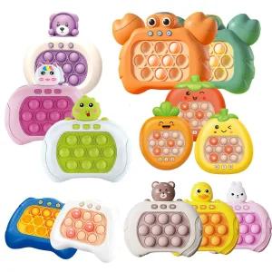 푸시팝 팝잇 미니 게임기 18종 발달놀이 순발력게임 개발 무한뽁뽁이