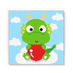 보석십자수 12간지 용 20x20 삼안