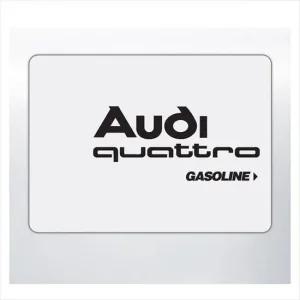 D24 아우디 콰트로 주유구 데칼스티커 TKIC-10 활용도높은 편리한 튜닝스티커 꾸미기