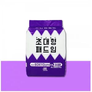 개님의패드 강아지 배변패드 초대형 30매 (80x110cm)