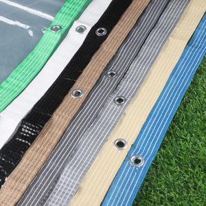 맞춤형 사이즈 투명 PEVA 방수포 천, 안뜰 차고 발코니 베란다 창 울타리