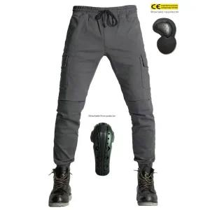 바이크진 케블라 라이딩 조거팬츠 블랙 조거 보호장비 바지 바이크