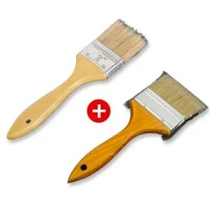 페인트 평붓 막붓 브러쉬 2+3 in 페인트붓 평붓 막붓 페인트브러쉬 도배붓 미장붓 수성붓 리스붓