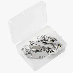 [콩심팥심]루어낚시 메탈 바이브 3p세트 18g 실버 메탈바늘