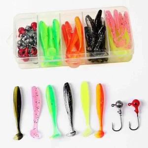 지그헤드 소프트루어 민물낚시 낚시웜 쉐드웜