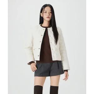 미쏘 라운드넥 경량패딩_MIWJPFT04B 582874