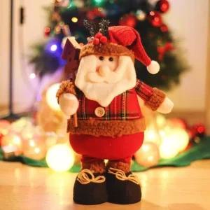 고품질 빈티지 키다리 산타인형 (50cm) 크리스마스꾸미기 (WCF26EB)