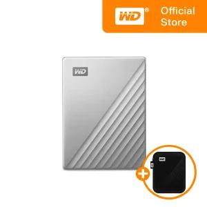 WD My Passport ULTRA Type-C 외장하드 [전용파우치] 2TB, 실버