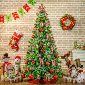 고품질 270cm 해피 롤리팝 스카치 솔잎트리 풀세트 완제트리 (WD094DC)