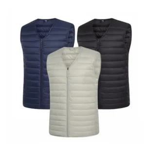 [롯데백화점]콜핑 LD33 남성 겨울 웰론 충전재 경량성 보온성 캐주얼 패딩조끼  KTV7611M