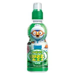 뽀로로 사과맛 235ml 24PET/키즈 음료 유아 어린이 주스 캐치티니핑 캐릭터 음료수 아기 과일맛 소풍 아동