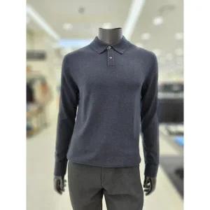 [파렌하이트][24F/W] 네이비 캐시미어 실크 티에리 풀오버 FJU8513