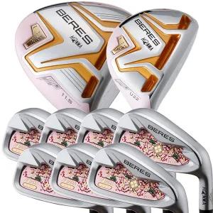 [혼마] 베레스 아이주 AIZU 3스타 여성용 풀세트 9개 클럽만(DR UT 7아이언)