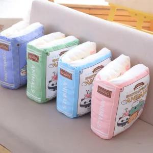 책모양쿠션 인형 쿠션 베개 생일 선물 인테리어 도서관 휴식용 책모양 책쿠션 독서 동물쿠션