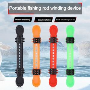 걸이식 낚싯줄 홀더  보빈 거치대 스넬드 후크 낚시 와인더  조정 가능 범용 코일링 플레이트