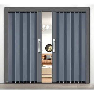 홀딩자바라도어 커튼 암막 차양 칸막이 자바라 대형 주문제작가능 색상 회색 무타공