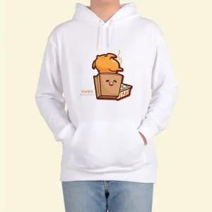 기모후드티 야식 배달음식 통닭 맥주 디자인