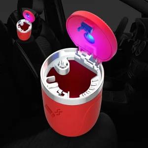 심플 LED 차량용 재털이 자동차 재떨이 자동차 휴지통