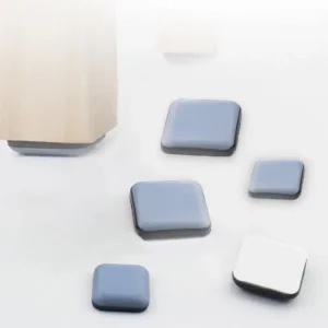 가구 테프론 발커버 의자 소음방지 M11647 사각패드