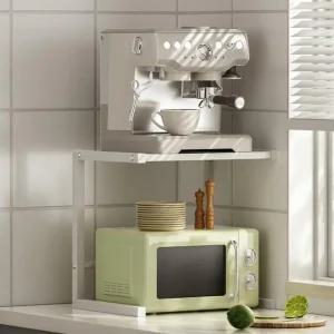 주방 정리대 선반 받침대 에어프라이어 수납 커피머신 2단 전자렌지대