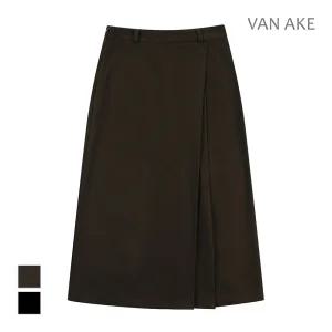 [반에이크] 사이드주름 롱스커트_VB3ZSKUG03A