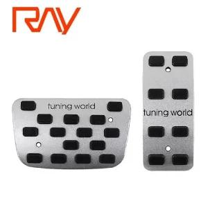 디퓨젼 튜닝페달 레이 2P 엑셀 브크 커버 순정형자인 브크패드 패달 논슬립 용품 자동차 차량