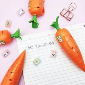 당근볼펜 세트 2개 녹음기 레코더 미니 공부에 보석 피규어 학원 스터디카페캐릭터 달란트 멀티 아이템 더