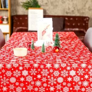 식탁보 크리스마스 파티식탁보 산타 어린이집 파티용품