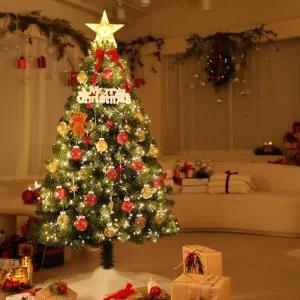 [텐바이텐]크리스마스트리 나무 장식 지네전구 풀세트 에끌라레드골드 1.5M