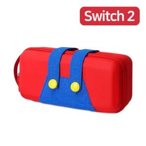 리바앤코 닌텐도 스위치2 마리오 에디션 하드 케이스 휴대용 충격방지 파우치