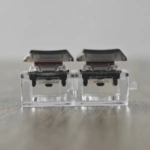 백라이트 키캡 1u 그리드 블랭크 블랙 교체 DIY 로지텍 G813 G815 G913 G915 G913 tkl G915 tkl 키보드 호