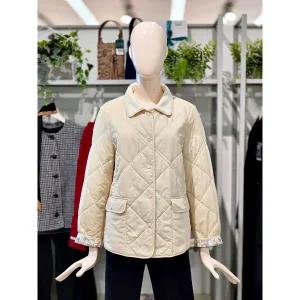 갤러리아 크로커다일레이디 스탠카라 퀼팅 패딩 점퍼 CLESPD202