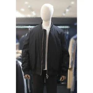 갤러리아 지이크 블랙 사이드지퍼 MA-1 항공점퍼 PFMAH6001