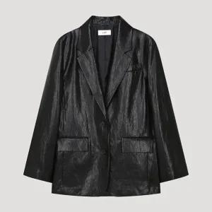 [롯데백화점]리스트 페이크 레더 자켓(TWWJKP52050)