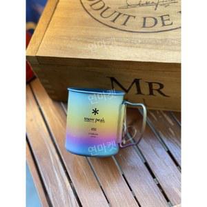 스노우픽 티타늄 등산 143 MG 무지개 백패킹 커스텀 아노다이징 캠핑용