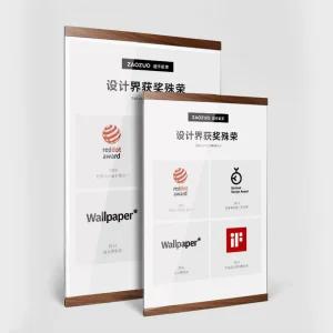 부착식 아크릴 표지판 게시판 A4 A5 메뉴판 게시판 자석보드 표지판