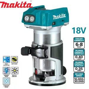Makita DRT50 충전식 조각 기존 무선 목공 트리머 18V 밀링