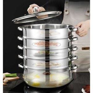 업소용 찜기 딤섬 주방 옥수수 찜통 찐빵 만두 40CM 찜솥 6단 대형