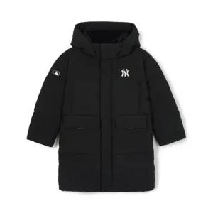 MLB키즈패딩 GQC 7ADJB0346-50BKS 베이직 스포티브 구스 롱패딩 뉴욕양키스